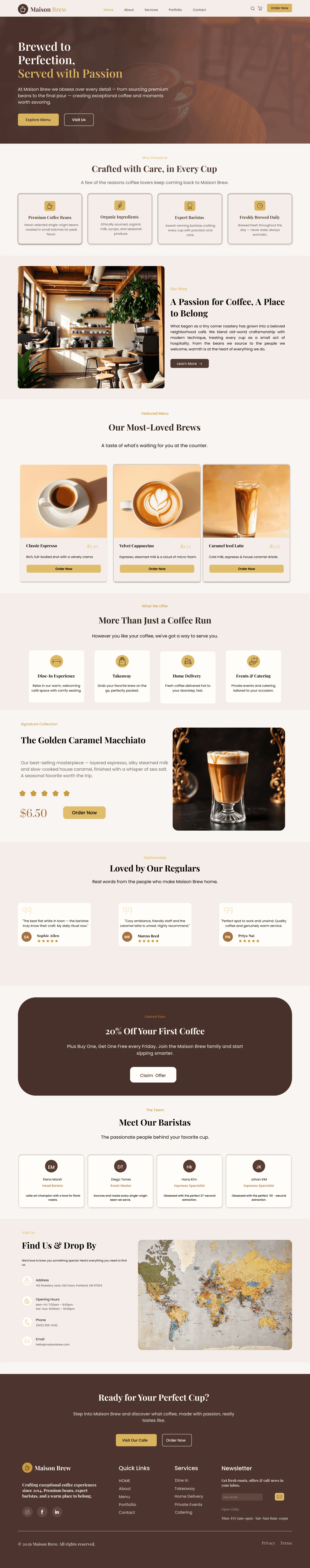 Maison Brew Artisanal Coffee